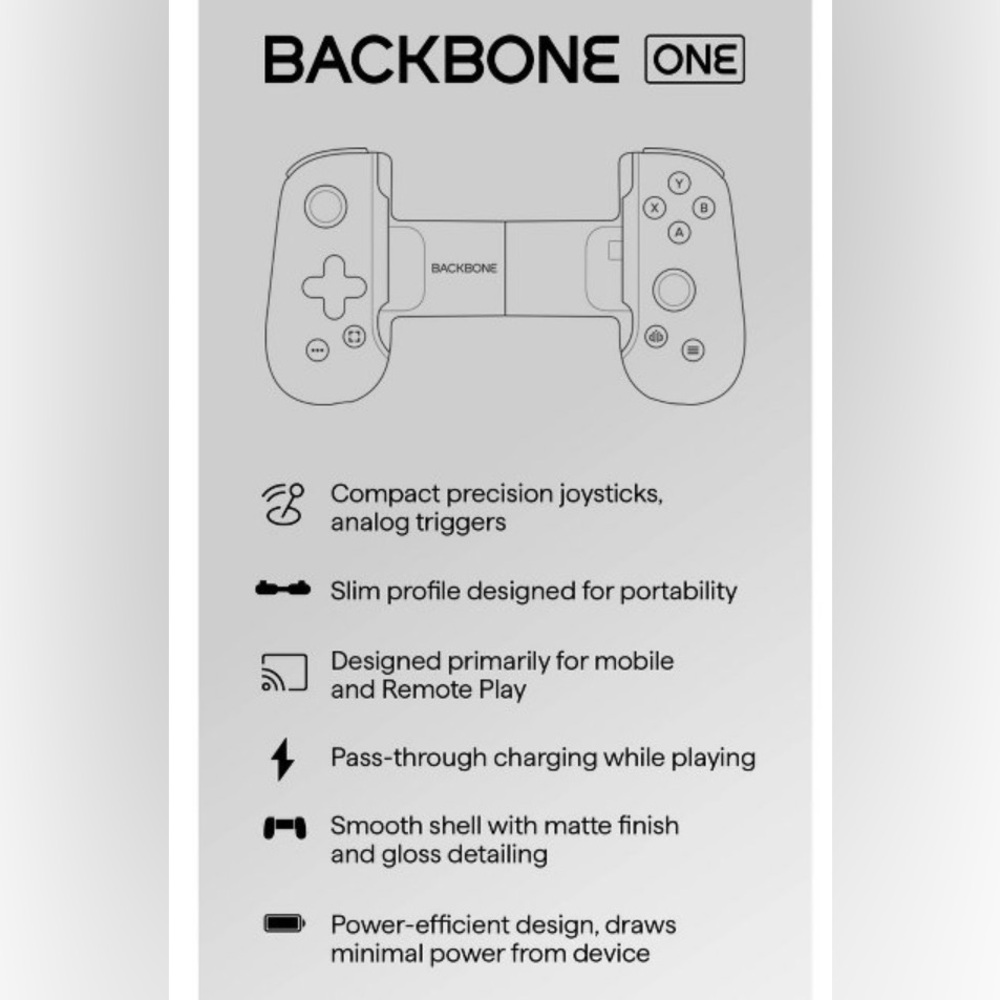 Backbone One Mobile Gaming Controller - Picture 5 of 5